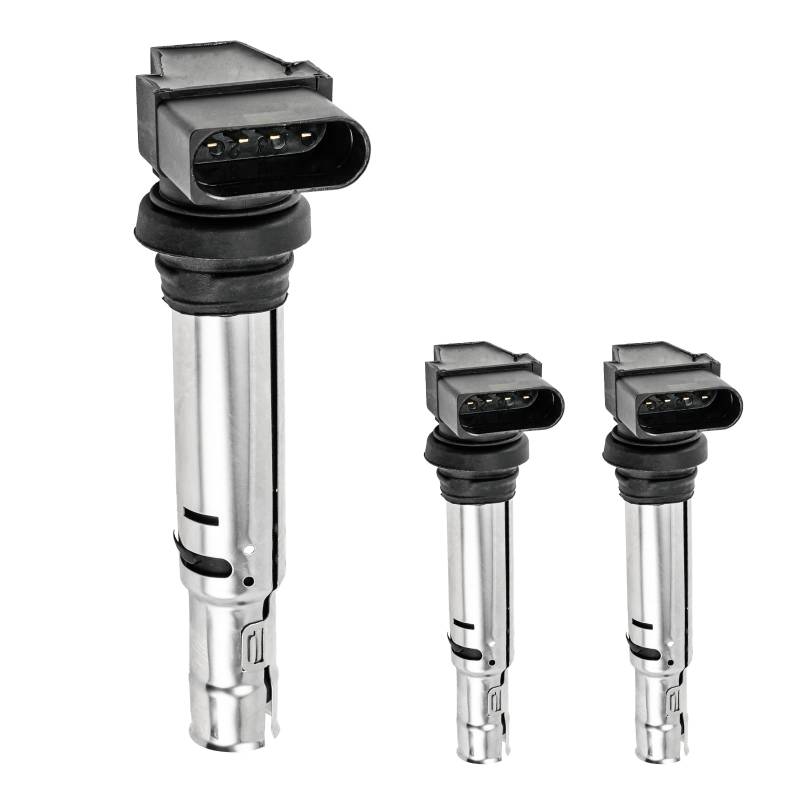 Fesuda Zündspule-3 Stück-Zündmodule passend für VW Golf/Passat/Polo/Tiguan (2006-2018), Fabia/Octavia/Roomster (2002-2014), OE 20117 von Fesuda