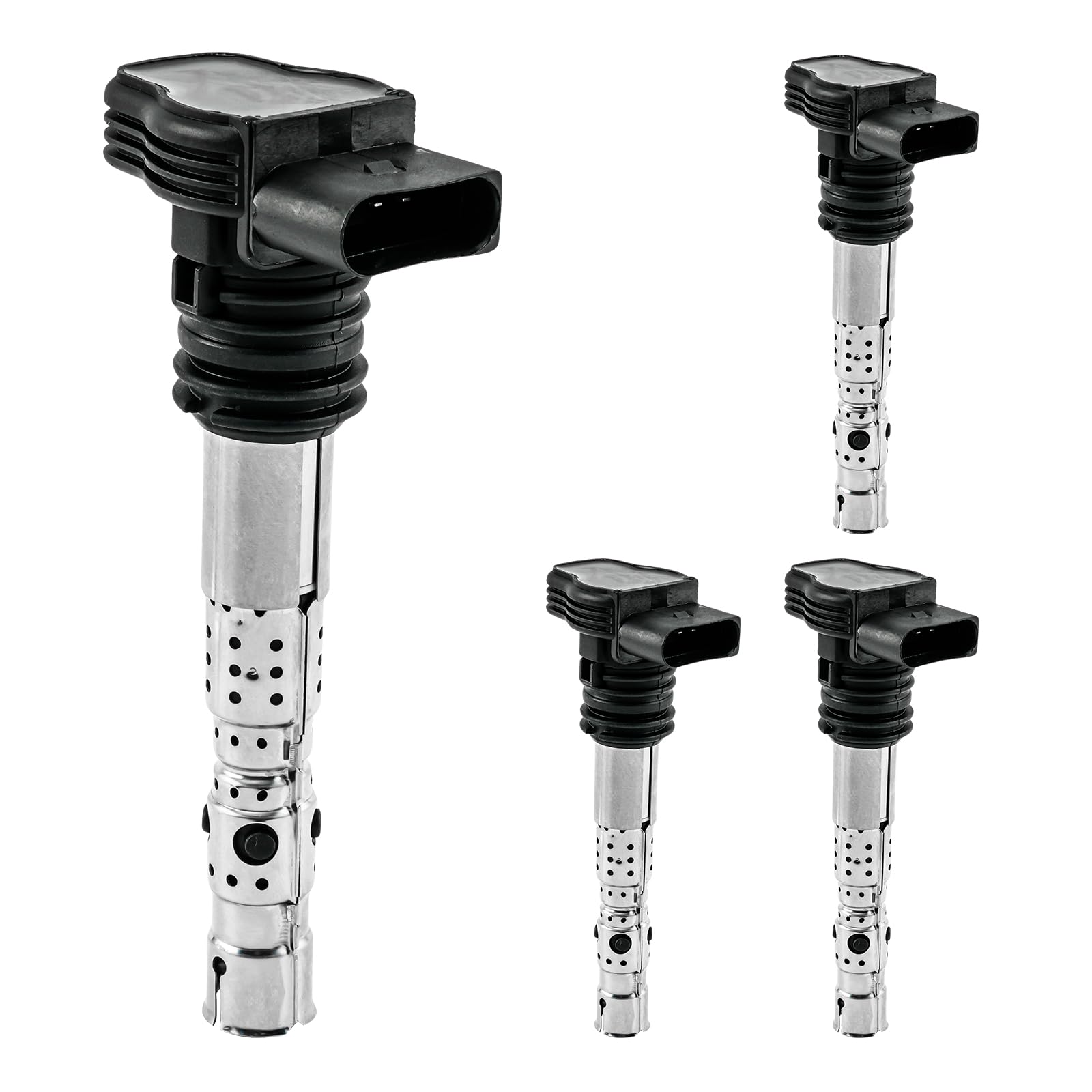 Fesuda Zündspule-4 Stück-Zündmodule kompatibel mit A3/A4 B6 Cabriolet/A4 B7/A4 B7 Avant/TT (1996-2006), VW Golf IV (1J1) (1997-2005), 20113 von Fesuda
