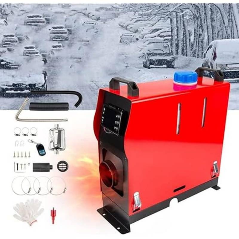 Fesuda Standheizung Diesel,5KW 12V Luft Dieselheizung Standheizung mit Fernbedienung & LCD-Bildschirm,Schnelles Aufheizen,Air Standheizung für Auto LKW Wohnmobil Bus RV, Boote von Fesuda