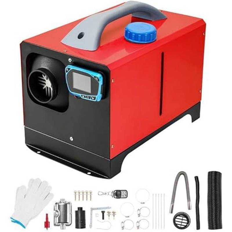 Fesuda Standheizung Diesel,5KW 12V Luft Dieselheizung Standheizung mit Fernbedienung & LCD-Bildschirm,Schnelles Aufheizen,Air Standheizung für Auto LKW Wohnmobil Bus RV, Boote von Fesuda