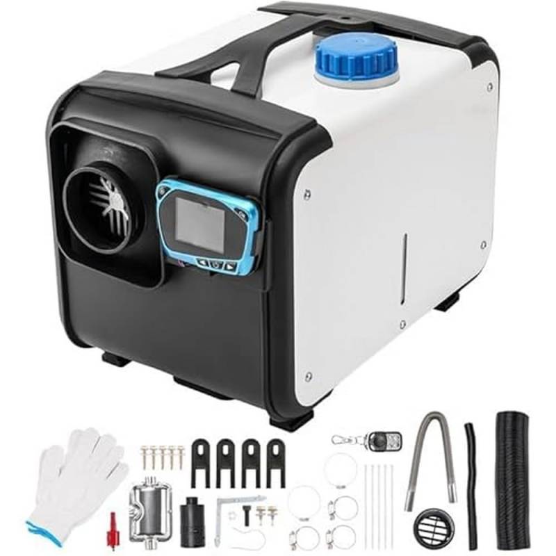 Fesuda Standheizung Diesel,8KW 12V Luft Dieselheizung Standheizung mit Fernbedienung & LCD-Bildschirm,Schnelles Aufheizen,Air Standheizung für Auto LKW Wohnmobil Bus RV, Boote von Fesuda