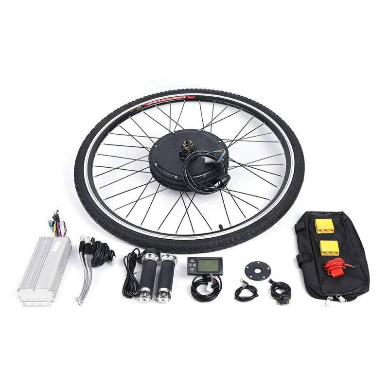 28” Elektrisches 48V 1000W Fahrrad-Umbausatz E-Bike Conversion Kit Elektro-Fahrrad Kit Hinterrad Elektrofahrrad Motor Umbausatz Hinterrad (Hinterrad) von Fetcoi