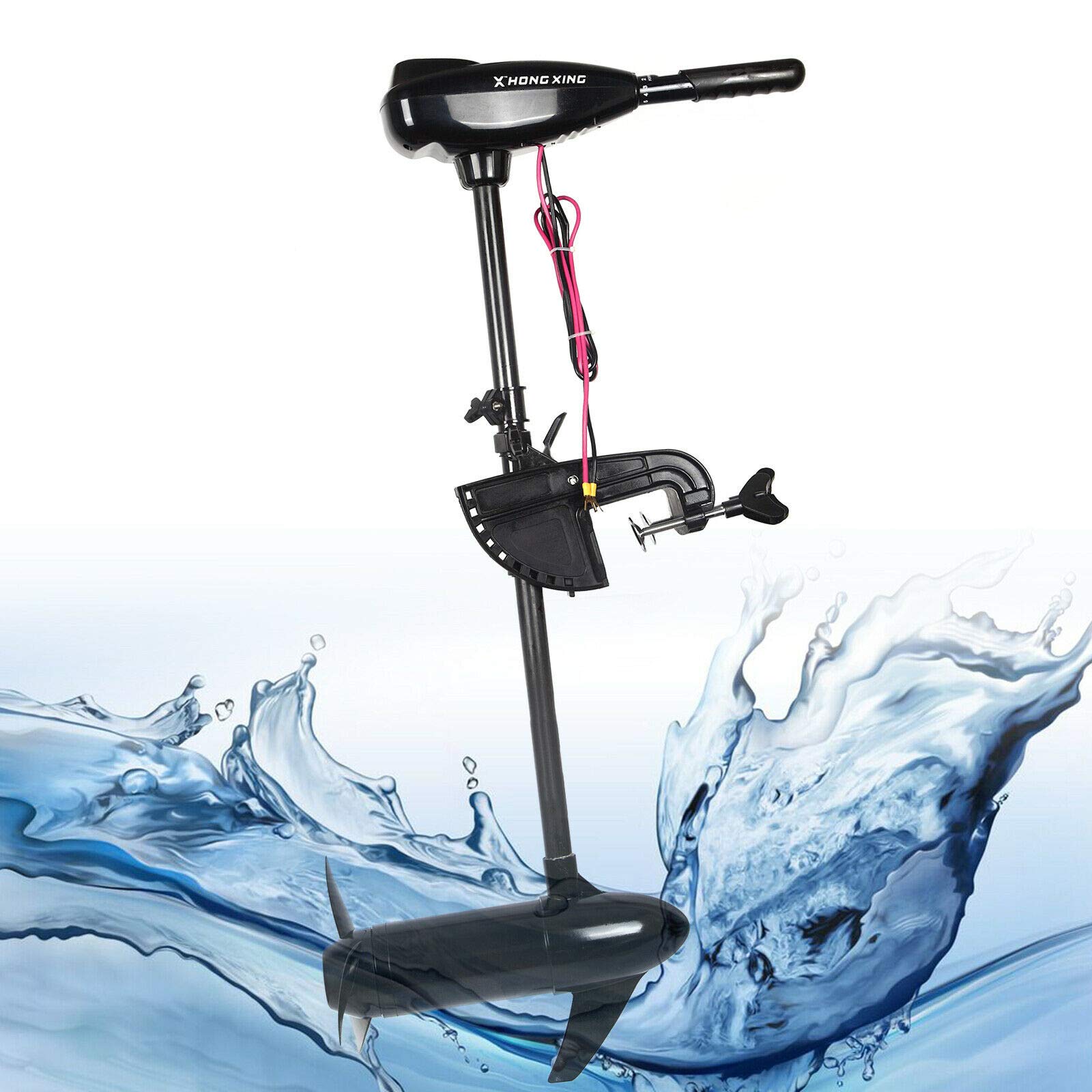 Elektro Aussenbordmotor 80LBS - Elektromotor Außenborder 1.2HP Boot Trolling Motor Bootsmotor Hochleistungsmotor Elektromotor Bootsmotor 0.8KW Bürstenmotor für Aufblasbarer Fischerboot 12V Elektro Aussenbordmotor 80LBS - Elektromotor Außenborder 1.2HP Boot Trolling Motor Bootsmotor Hochleistungsmotor Elektromotor Bootsmotor 0.8KW Bürstenmotor für Aufblasbarer Fischerboot 12V von Fetcoi