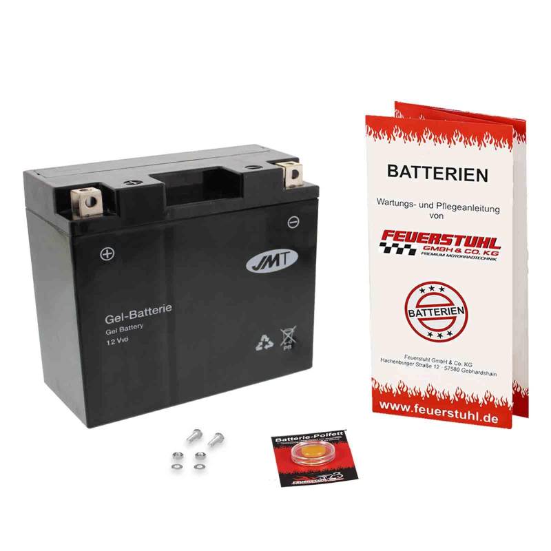 Gel Batterie für Yamaha XJR 1300, 2004-2006 (RP10) wartungsfrei, einbaufertig (inkl. 7,50€ Pfand) von Feuerstuhl GmbH & Co. KG