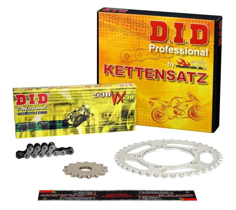 Kettensatz CBF 1000 F, 2011-2013, SC64, DID X-Ring extra verstärkt von Feuerstuhl.de GmbH