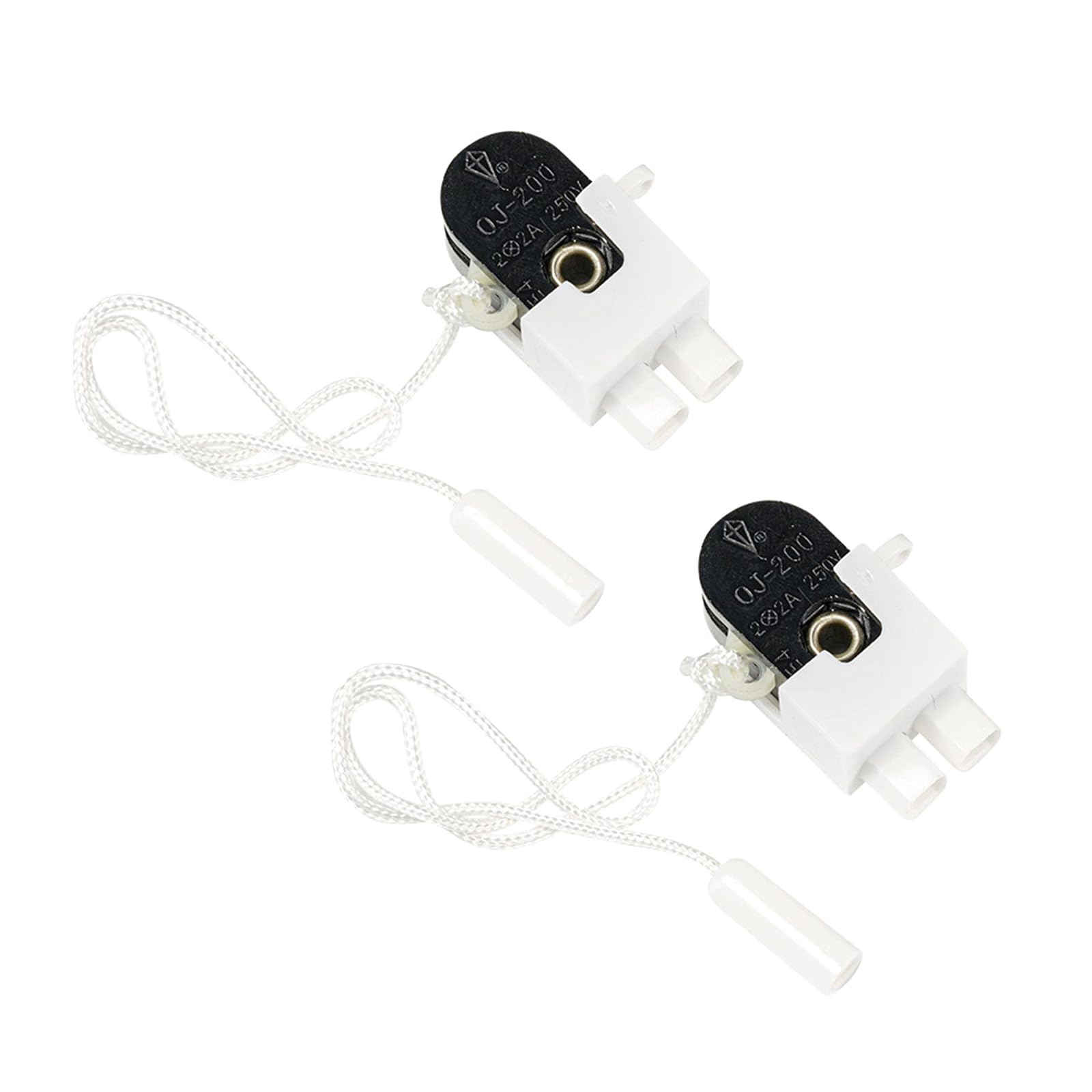 Einfach Zu Verwendendes Pack Zugschnurschalter Zugschalter 250V 2A Zugkettenschalter Set Zur Beleuchtungssteuerung Einfach Zu Verwendendes Pack Zugschnurschalter Zugschalter 250V 2A Zugkettenschalter Set Zur Beleuchtungssteuerung von Fhkpsqkcn