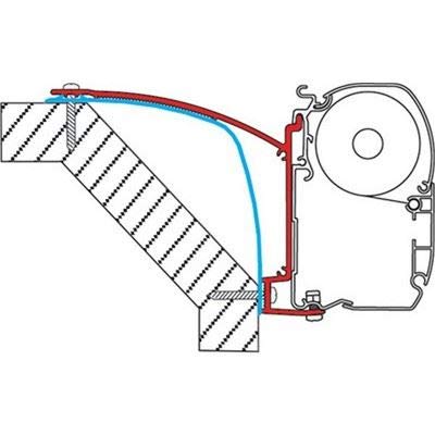 Fiamma 98655467 Kit Halterungen von Fiamma