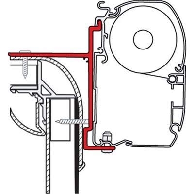 Fiamma 98655729 Kit Halterungen von Fiamma