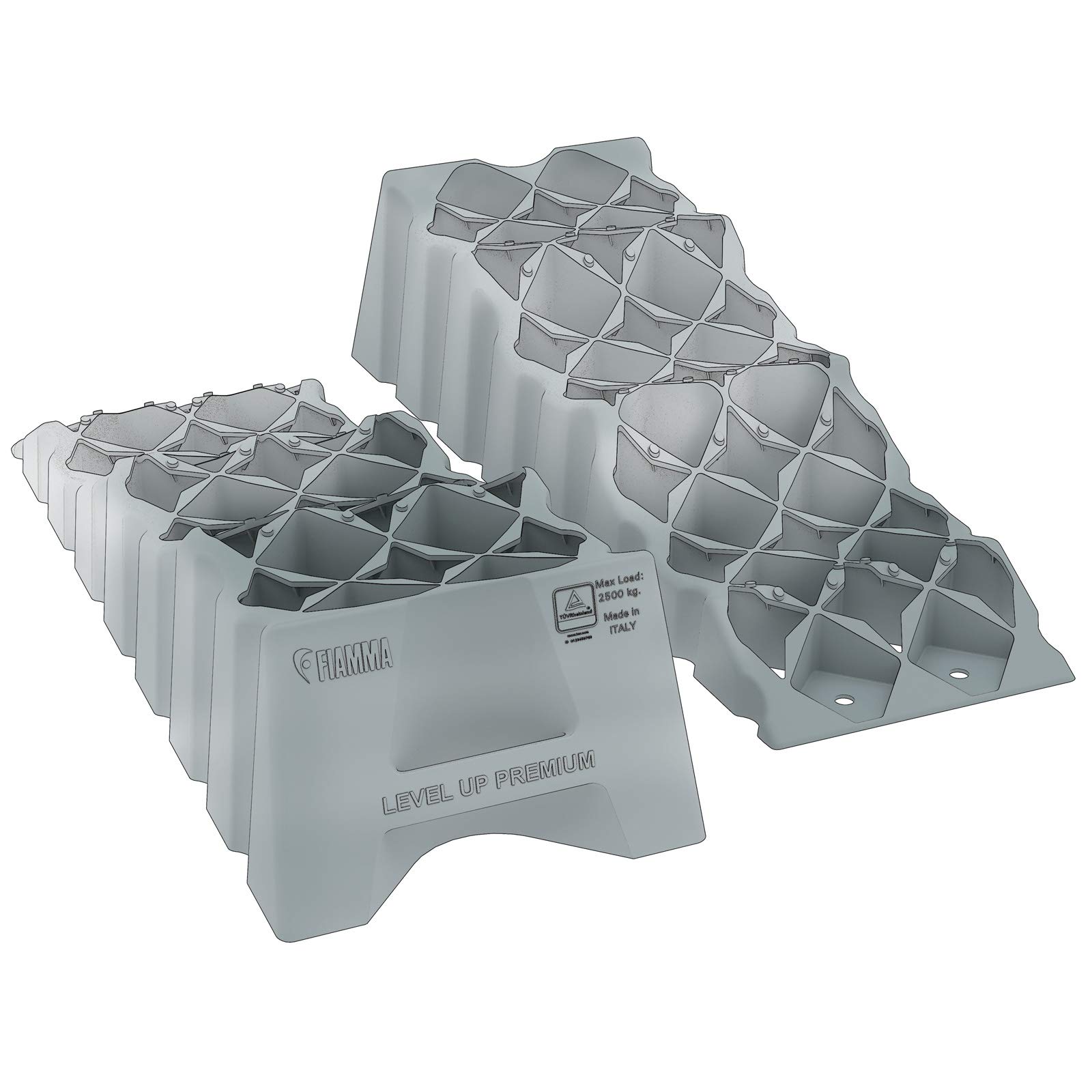 Fiamma Level Up Premium Stufenkeile 2er Set inkl. Tragetasche & Wasserwaage XXL Fiamma Level Up Premium Stufenkeile 2er Set inkl. Tragetasche & Wasserwaage XXL von Fiamma