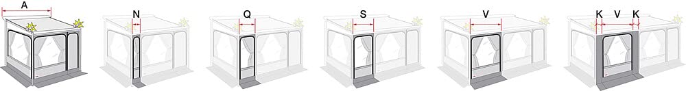 Fiamma Privacy Room F45 Frontwand-Erweiterung, 50cm Fiamma Privacy Room F45 Frontwand-Erweiterung, 50cm von Fiamma