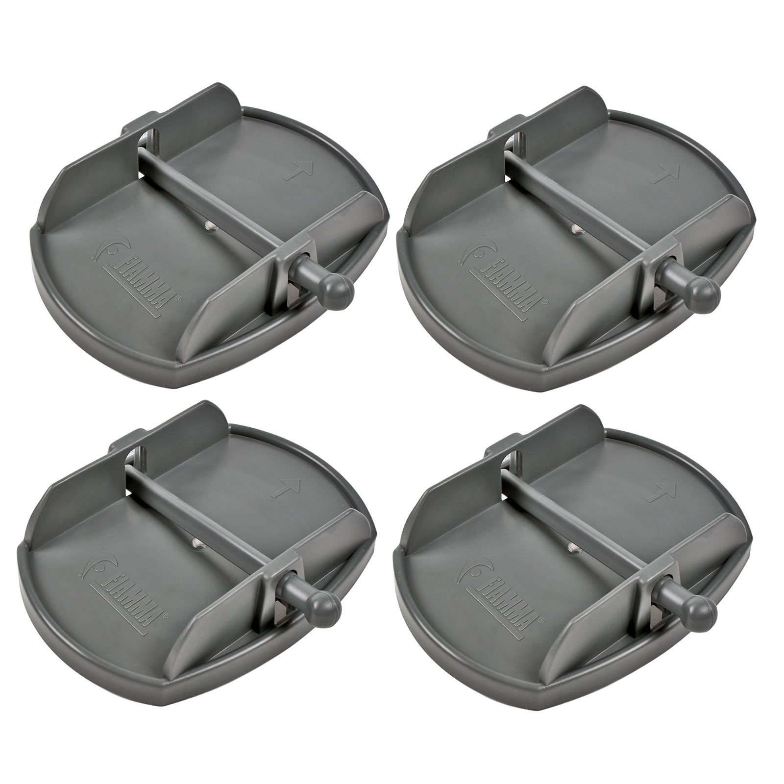 Fiamma Stützplatten Set 4 Stück für Kurbelstützen passend an Wohnwagen und Wohnmobil Fiamma Stützplatten Set 4 Stück für Kurbelstützen passend an Wohnwagen und Wohnmobil von Fiamma