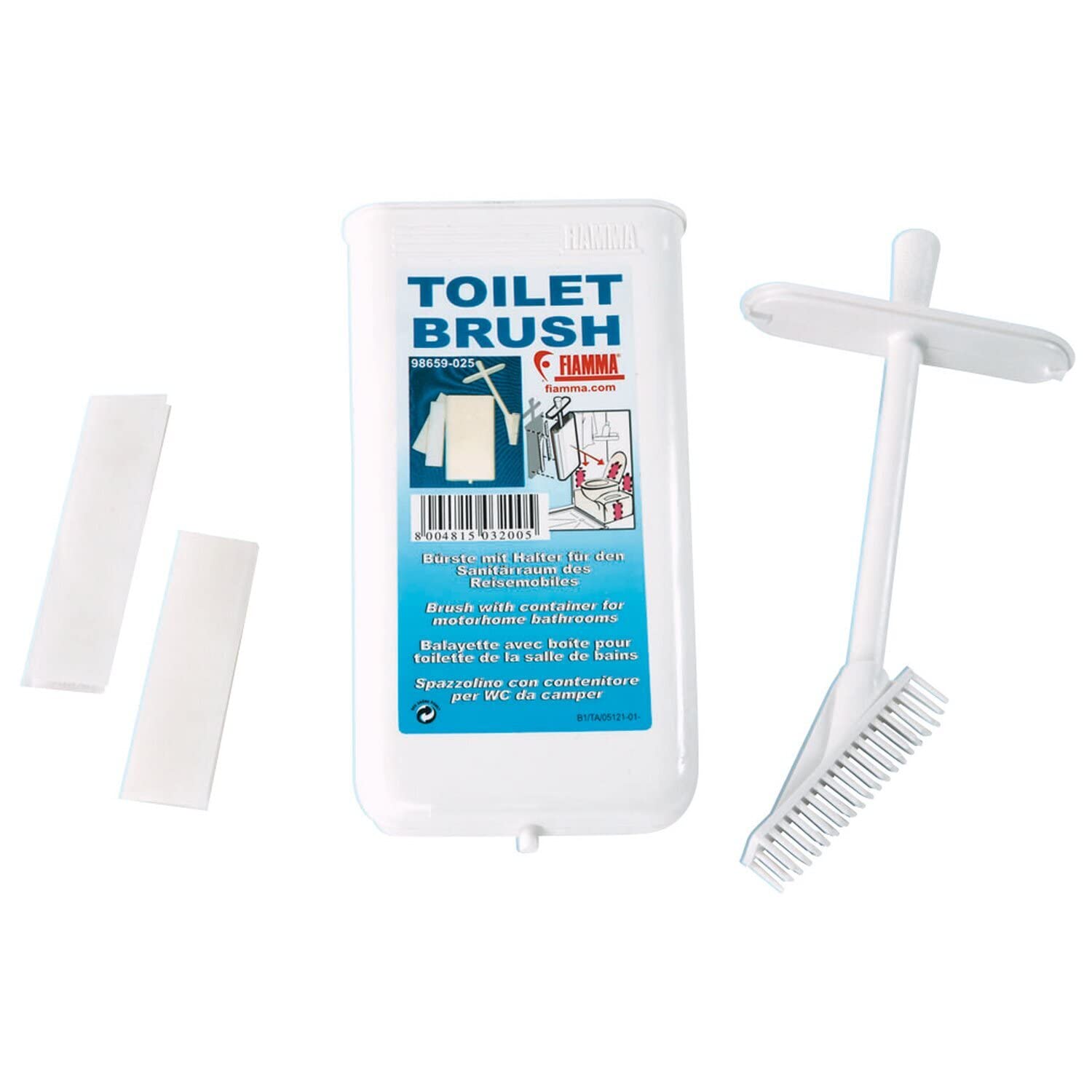 Fiamma Toilettenbürste Compact weiß Fiamma Toilettenbürste Compact weiß von Fiamma