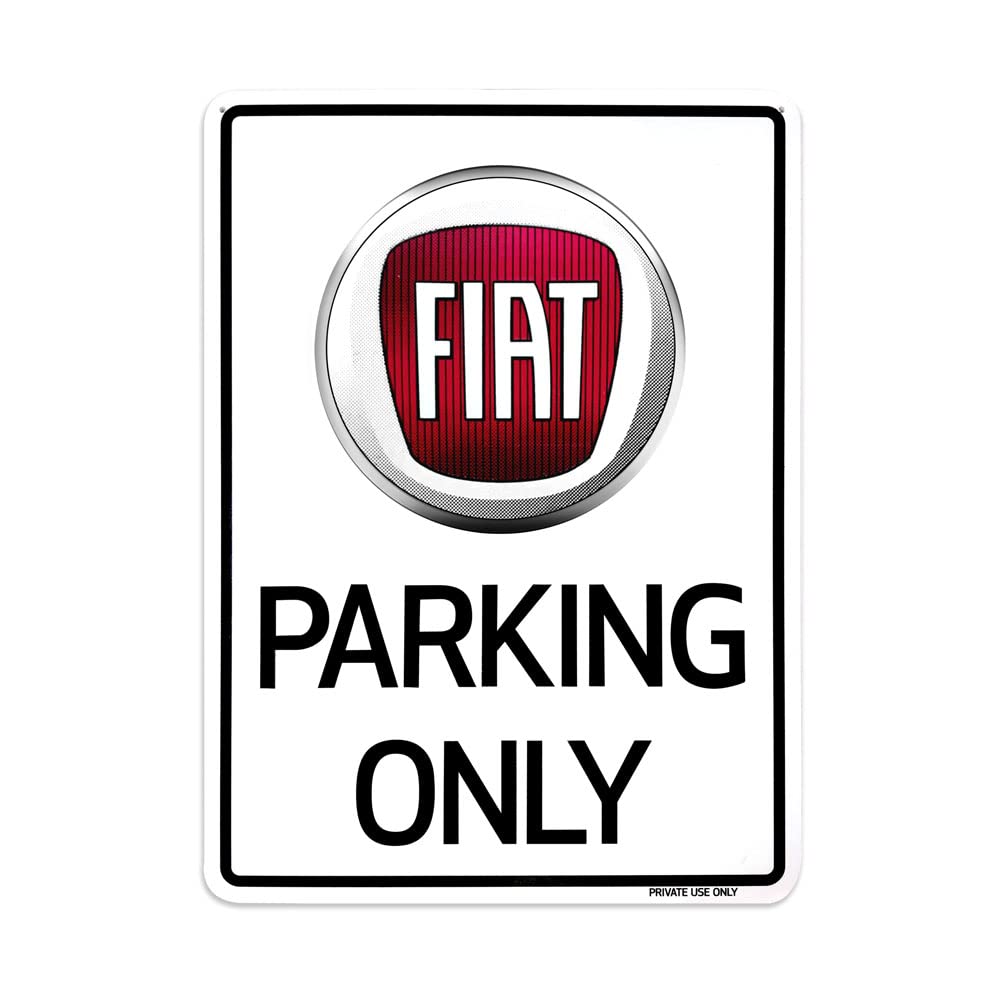 Fiat AMS 21403 Parkplatzschild Parking Only von Fiat