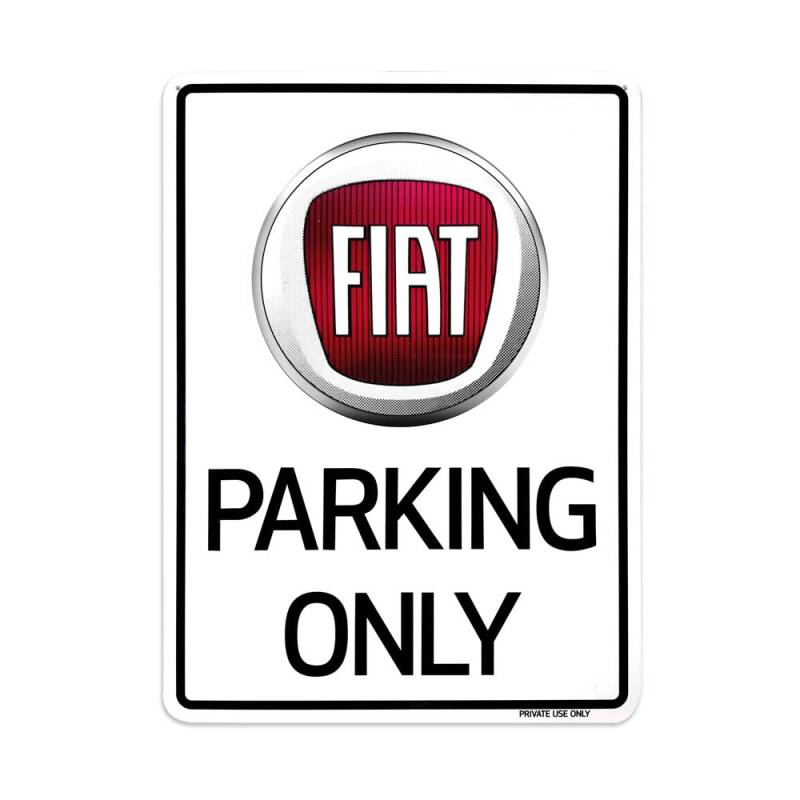 Fiat AMS 21403 Parkplatzschild Parking Only von 4R Quattroerre.it
