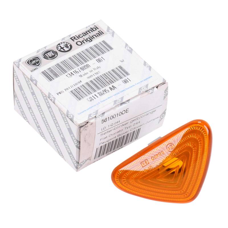 Original Seitenblinker gelb/orange Ducato Typ 244 OE 1341674080 von Fiat