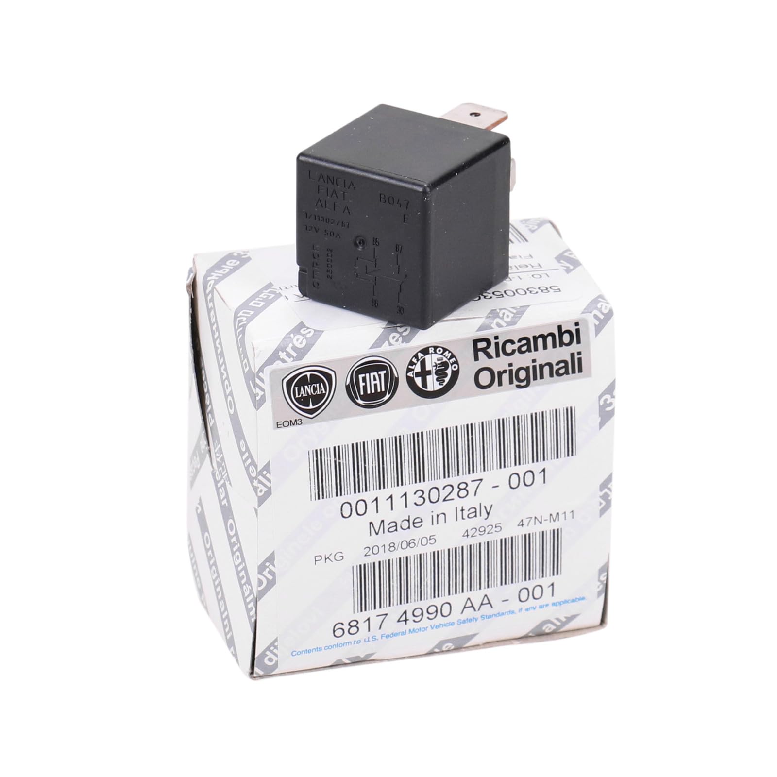 Original Relais Fernschalter 12V 50A Klimaanlage 11130287 Original Relais Fernschalter 12V 50A Klimaanlage 11130287 von Fiat