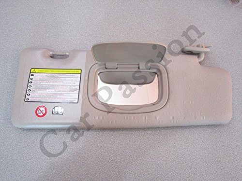 Sonnenblende für Fiat, Fahrerseite, Original-Ersatzteil, beige mit Spiegel Sonnenblende für Fiat, Fahrerseite, Original-Ersatzteil, beige mit Spiegel von Fiat