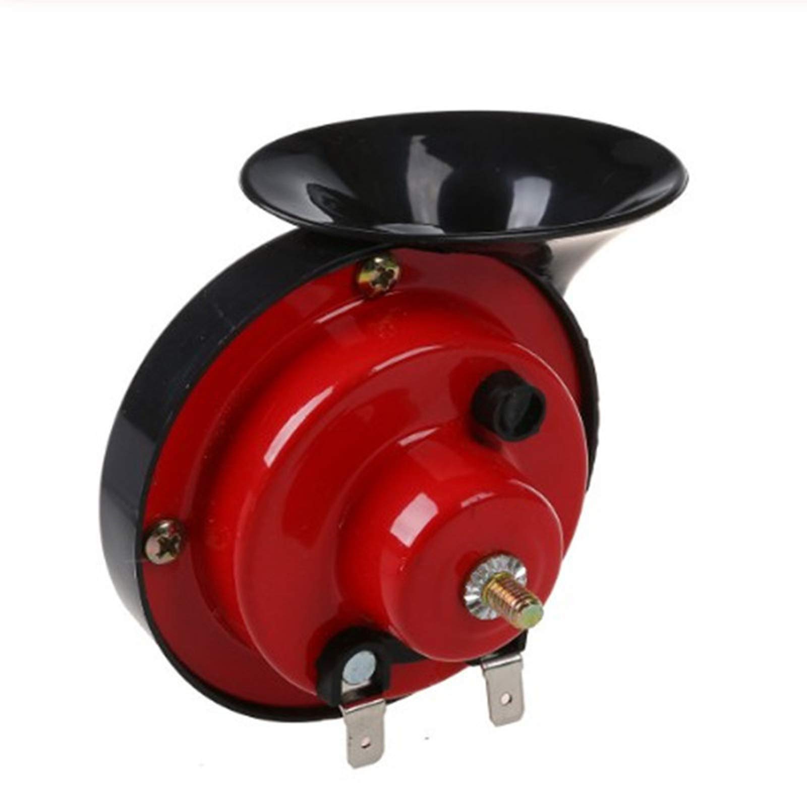 Fictory Zweifarbige Autohupe, lauter Sicherheitsalarm mit 12 Geräuschen, einfache Installation, rostbeständig, wasserdicht, ideal für Autos, LKWs, Motorräder, Boote Fictory Zweifarbige Autohupe, lauter Sicherheitsalarm mit 12 Geräuschen, einfache Installation, rostbeständig, wasserdicht, ideal für Autos, LKWs, Motorräder, Boote von Fictory
