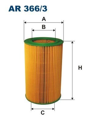 Filtron Luftfilter, AR366/3 von Filtron