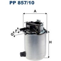 Kraftstofffilter FILTRON PP 857/10 von Filtron