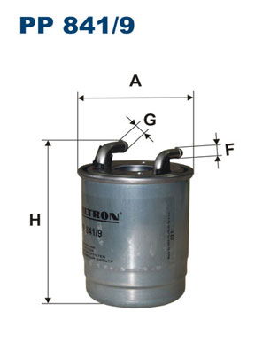 Kraftstofffilter Filtron PP 841/9 Kraftstofffilter Filtron PP 841/9 von Filtron
