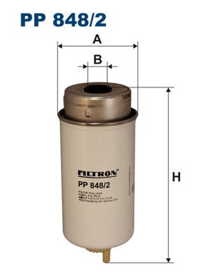 Kraftstofffilter Filtron PP 848/2 von Filtron