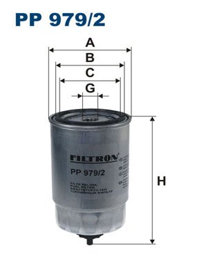 Kraftstofffilter Filtron PP 979/2 von Filtron