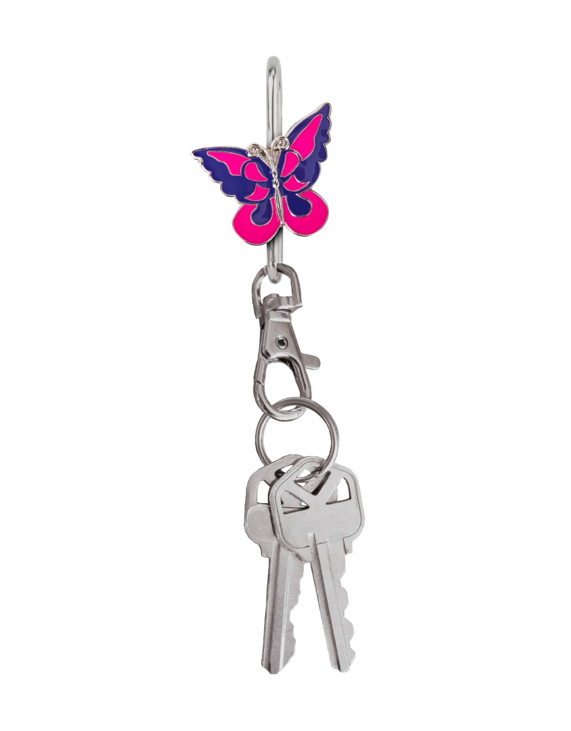Schlüsselfinder für Damen, Schlüsselfinder, Auto-Schlüsselanhänger, niedlicher Geldbörsen-Organizer und Tragetaschen-Zubehör, Geschenke für Mama – Original, Heller Schmetterling, Einheitsgröße Schlüsselfinder für Damen, Schlüsselfinder, Auto-Schlüsselanhänger, niedlicher Geldbörsen-Organizer und Tragetaschen-Zubehör, Geschenke für Mama – Original, Heller Schmetterling, Einheitsgröße von Finders Key Purse