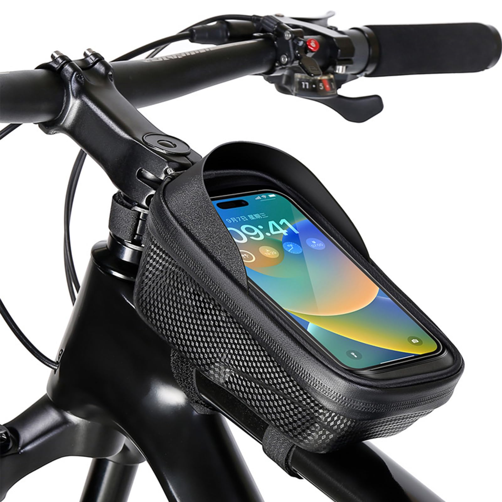 Fine jade2 Wasserdicht Fahrrad Rahmentasche Fahrrad Oberrohrtasche mit TPU Sensitivem Touchscreen und Regenhaube für Montainbikes,Rennrad,Ebikes Fine jade2 Wasserdicht Fahrrad Rahmentasche Fahrrad Oberrohrtasche mit TPU Sensitivem Touchscreen und Regenhaube für Montainbikes,Rennrad,Ebikes von Fine jade2