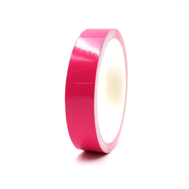 Finest Folia 10 Meter (0,79€/Meter) Zierstreifen Auto Motorrad Boot Modellbau Farbauswahl Dekorstreifen Seitenstreifen Klebestreifen (Pink, 20mm Breite) von Finest Folia