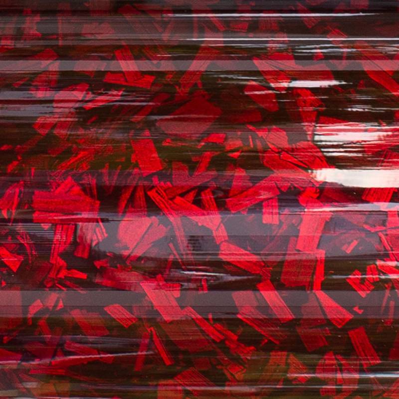 Finest Folia Forged Carbon 3D Folie Selbstklebende Carbonfolie für Auto Autofolie Car Wrapping Folie Dekoration Blasenfrei Fahrzeug folieren (Rot Glanz Forged Carbon, 0,3m x 1,52m) von Finest Folia