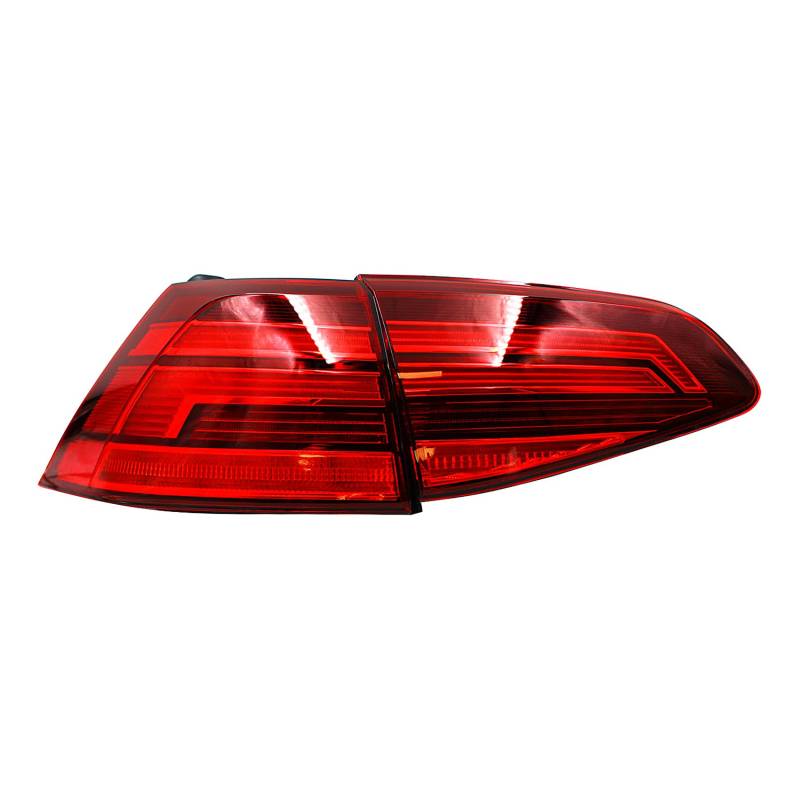 Rückleuchten Folie Set Aufkleber Tönungsfolie Heckleuchten Passgenau zugeschnitten für Rückleuchte Selbstklebend Kfz Auto Zubehör C061 (Red) von Finest Folia