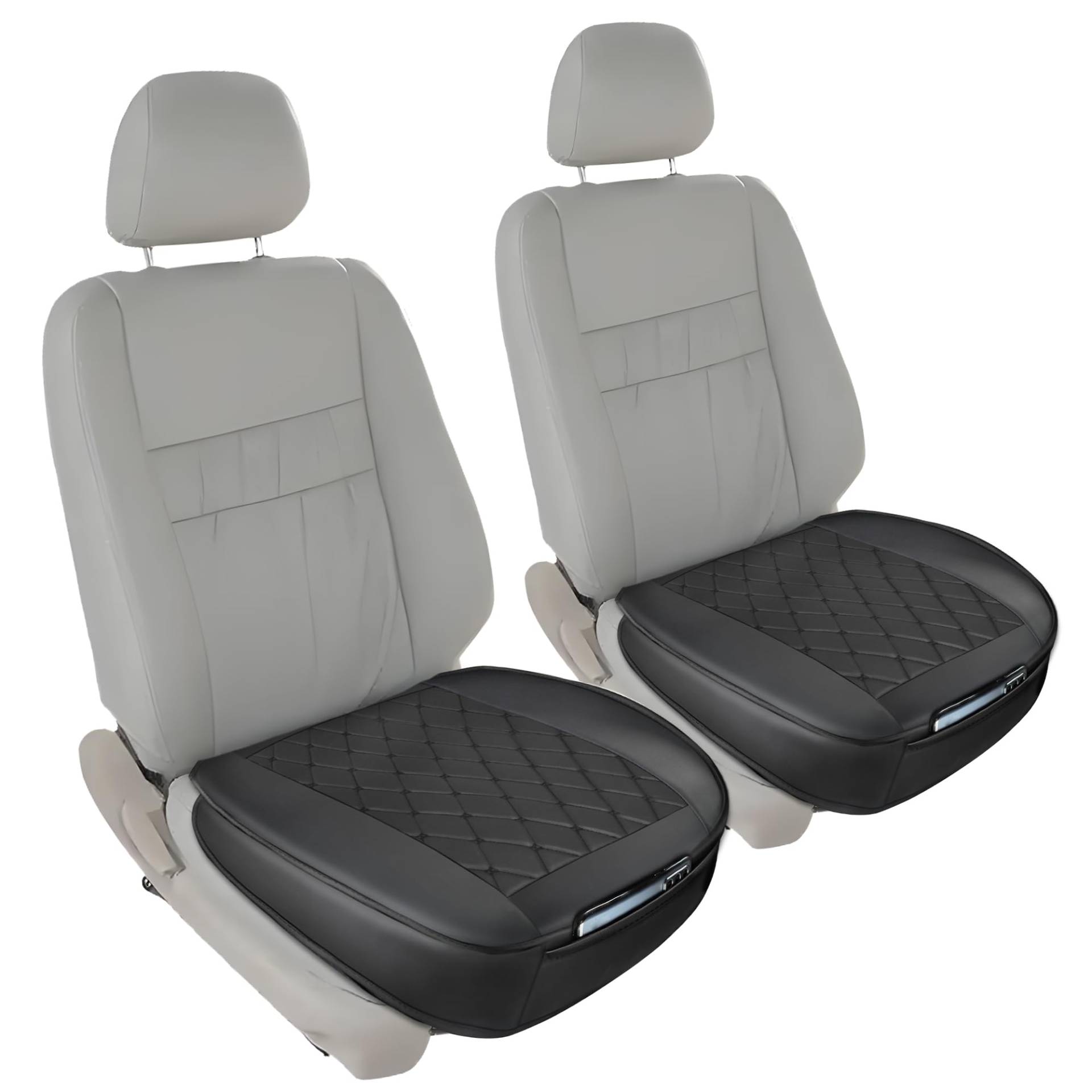 FinityPro car seat Cover 2 mit autositzbezüge PU-Leder, EIN autositzbezüge mit Lagerbeutel am unteren Rand des vorderen Sitzes, EIN rutschfreies, weiches Auto-Kissen für das Fahren, 2 autositzbezüge FinityPro car seat Cover 2 mit autositzbezüge PU-Leder, EIN autositzbezüge mit Lagerbeutel am unteren Rand des vorderen Sitzes, EIN rutschfreies, weiches Auto-Kissen für das Fahren, 2 autositzbezüge von FinityPro