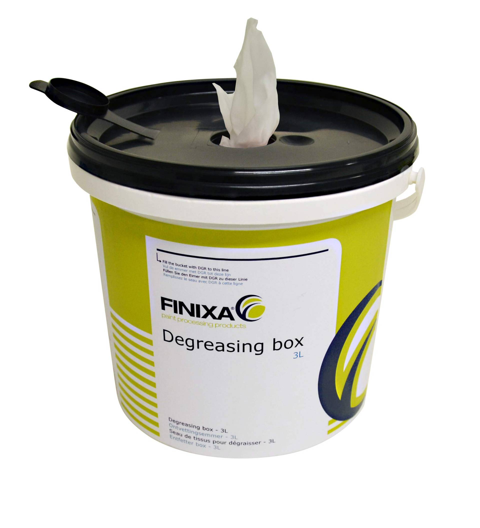 Finixa Entfettungstücher SOF25 weiß, 280mm x 300mm (100 Stück) von Finixa
