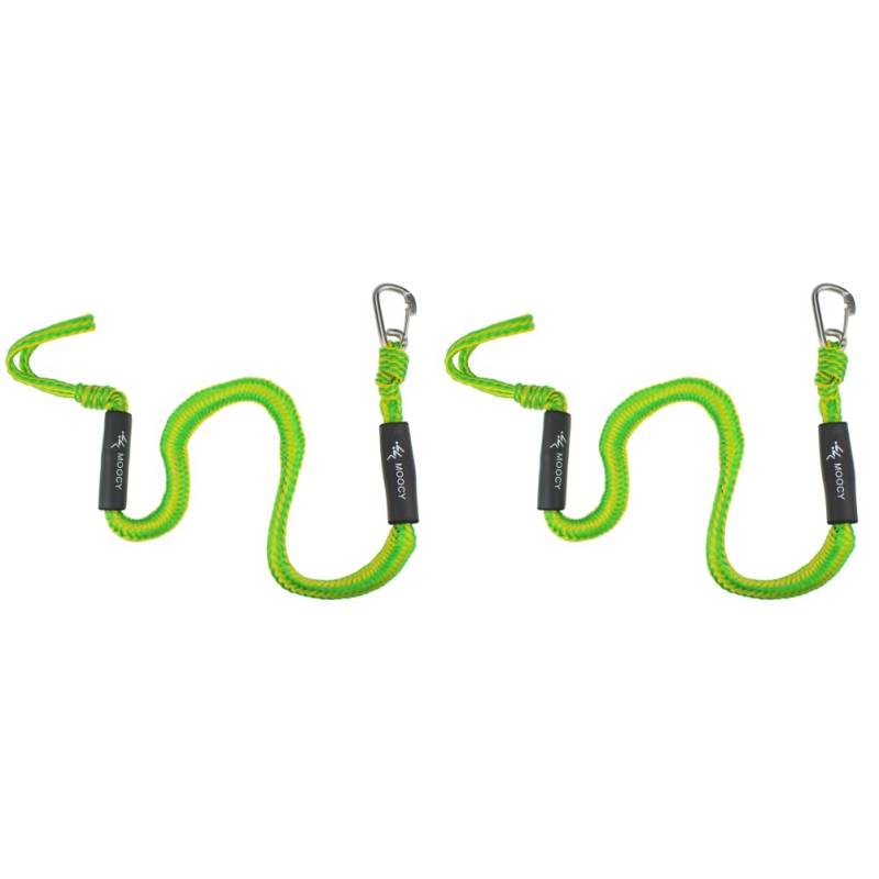 Fiorky 2 Stcs Bungee Dock Line for Boot, Anker Seil Bungee Cord Dockline Boote Boot Mooring Seil Stretch Fischerei Marinezubehör von Fiorky