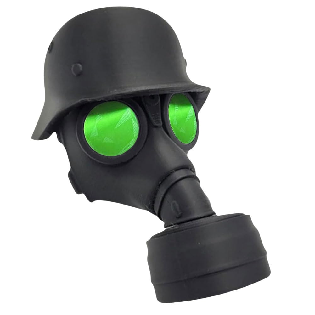 Fiorky Gasmaske -Abdeckkappe for Anhängerkupplung Anhängerkupplung (grüne Langstil) von Fiorky