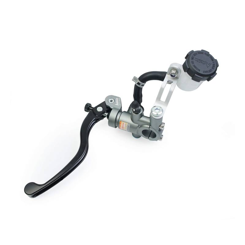 Motorrad Hauptbrembszylinder Hebelsets Radiale Montage Hauptbremszylinder Hebelpumpe Hydraulisch Kupplungskolben 16mm 17,5mm 19mm (Grau (grey), Linke Kupplung (Kolben 17.5mm)) von Fireyouracing