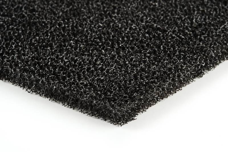 Filterschaum für Lüftungen Filterpad schwarz für Lüftungsanlagen und Klimanlagen Ersatzfilter schwarz Filterschwamm geschäumter Filter schwarz Luftreiniger PPI Schaum (PPI 15 Höhe 10 mm) von Fischer Luftfilter