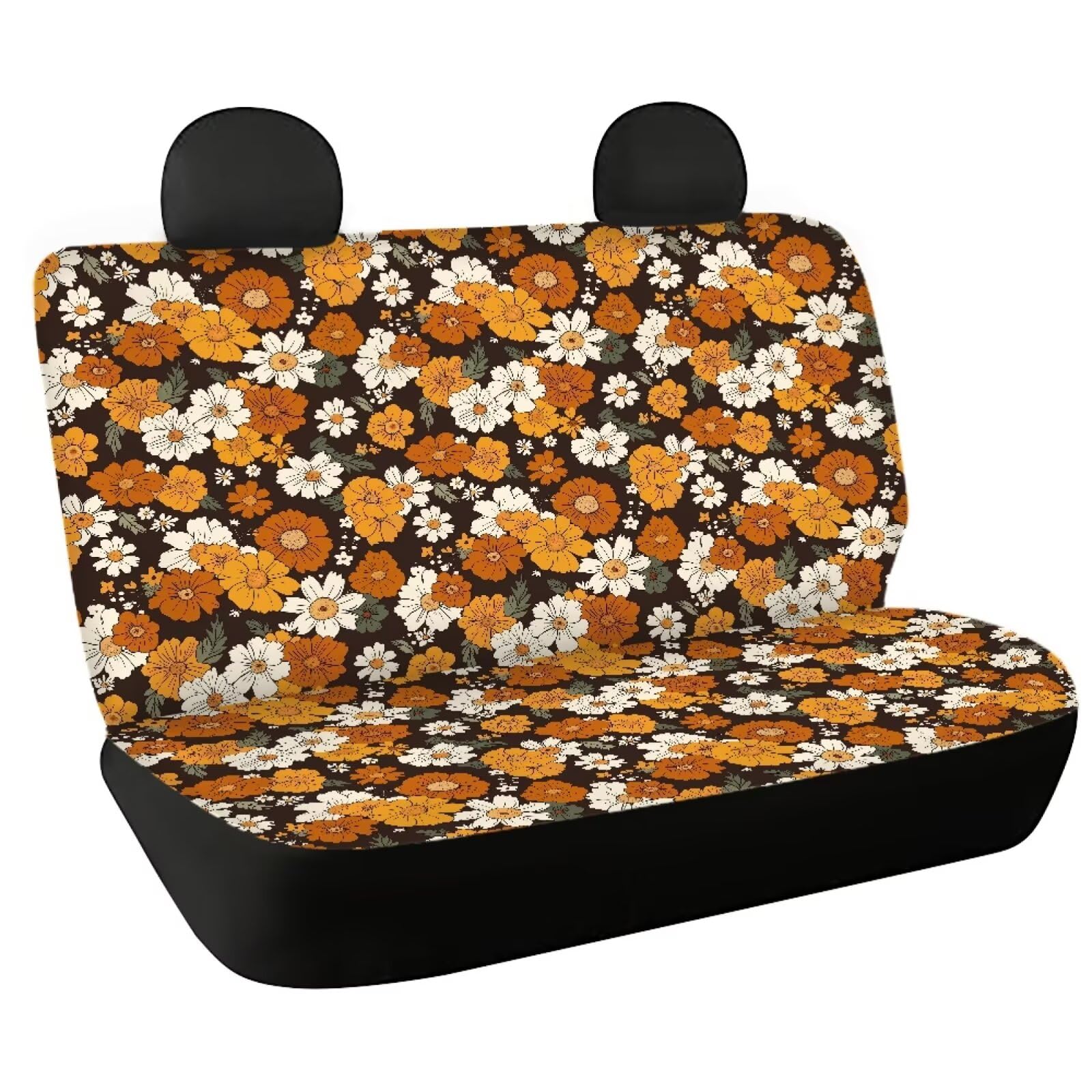 Fishidbird Autositzbezüge für Hunde und Kinder, Boho-Gänseblümchen-Druck, rutschfest, 2 Stück Fishidbird Autositzbezüge für Hunde und Kinder, Boho-Gänseblümchen-Druck, rutschfest, 2 Stück von Fishisbird