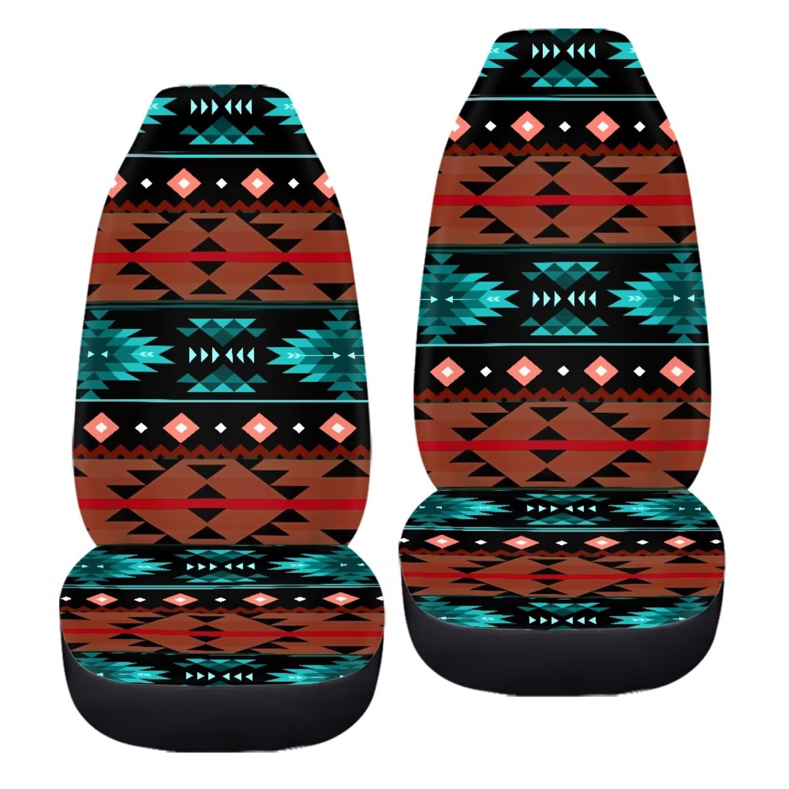 Fishisbird Aztec Tribal Autositzbezug Damen Vintage Vordersitzschoner Zubehör Weiche Polsterung Satteldecke 2er Set Staubschutz Maschinenwaschbar Fishisbird Aztec Tribal Autositzbezug Damen Vintage Vordersitzschoner Zubehör Weiche Polsterung Satteldecke 2er Set Staubschutz Maschinenwaschbar von Fishisbird