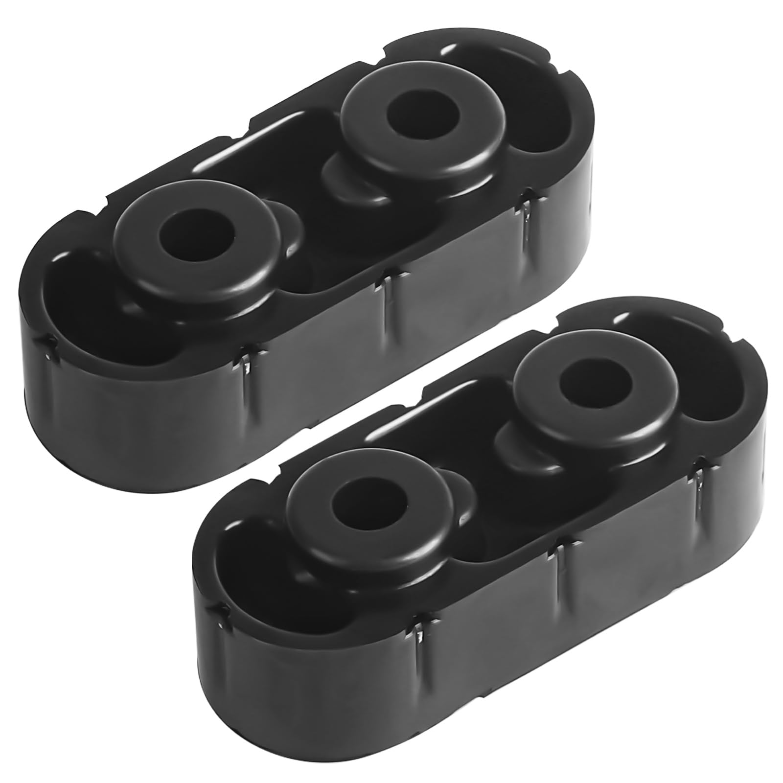 Fitede Auspuff-Schalldämpfer-Isolator (2 Stück) 15092802 passend für Chevy Express Suburban Silverado 1500 2500 3500 HD, für Yukon Savana Sierra 1500 2500 3500 HD, T-Aufhänger von Fitede