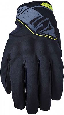 Five RS WP, Handschuhe wasserdicht - Schwarz/Gelb - XXL von Five