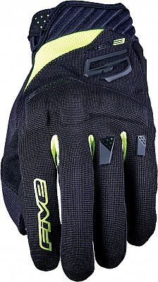 Five RS3 Evo, Handschuhe - Schwarz/Neon-Gelb - 3XL von Five