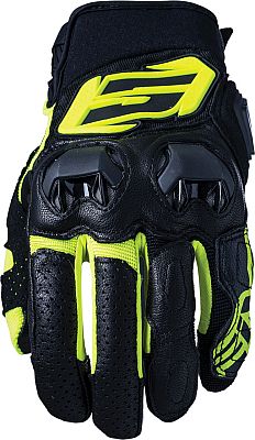 Five SF3, Handschuhe - Schwarz/Neon-Gelb - L von Five