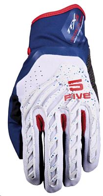 Five TFX5, Handschuhe - Weiß/Blau/Rot - S von Five