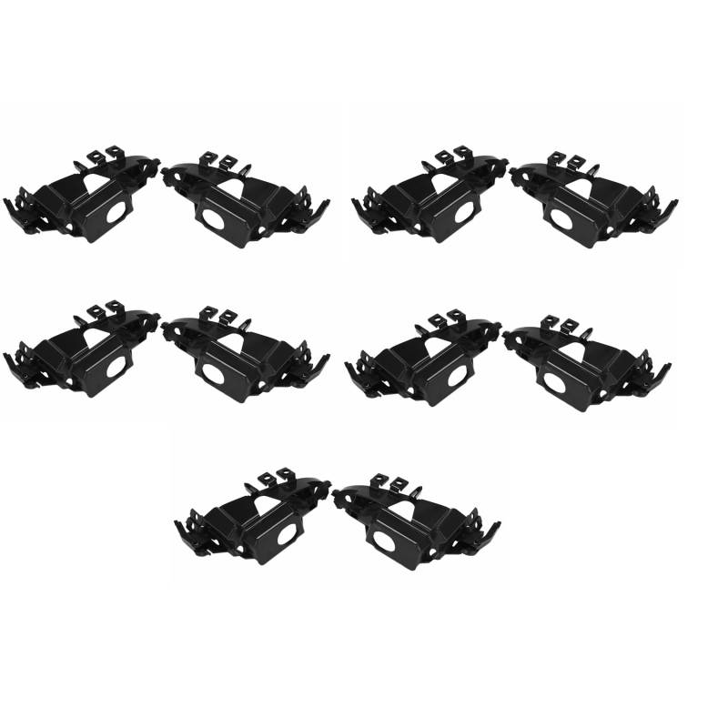 Fivetwofive 10 StüCk Vorne Links + Rechts Nebel Licht Scheinwerfer Trim Nebel Scheinwerfer Halterung für W163 ML320 ML500 ML350 02-05 1638201212,1638201112 von Fivetwofive