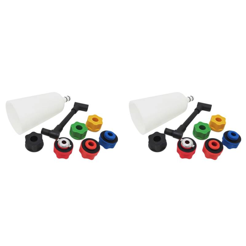 Fivetwofive 16 StÜCke Öl Trichter FÜLlung Kit mit 12 Adaptern Kfz Werkzeug für Auto von Fivetwofive
