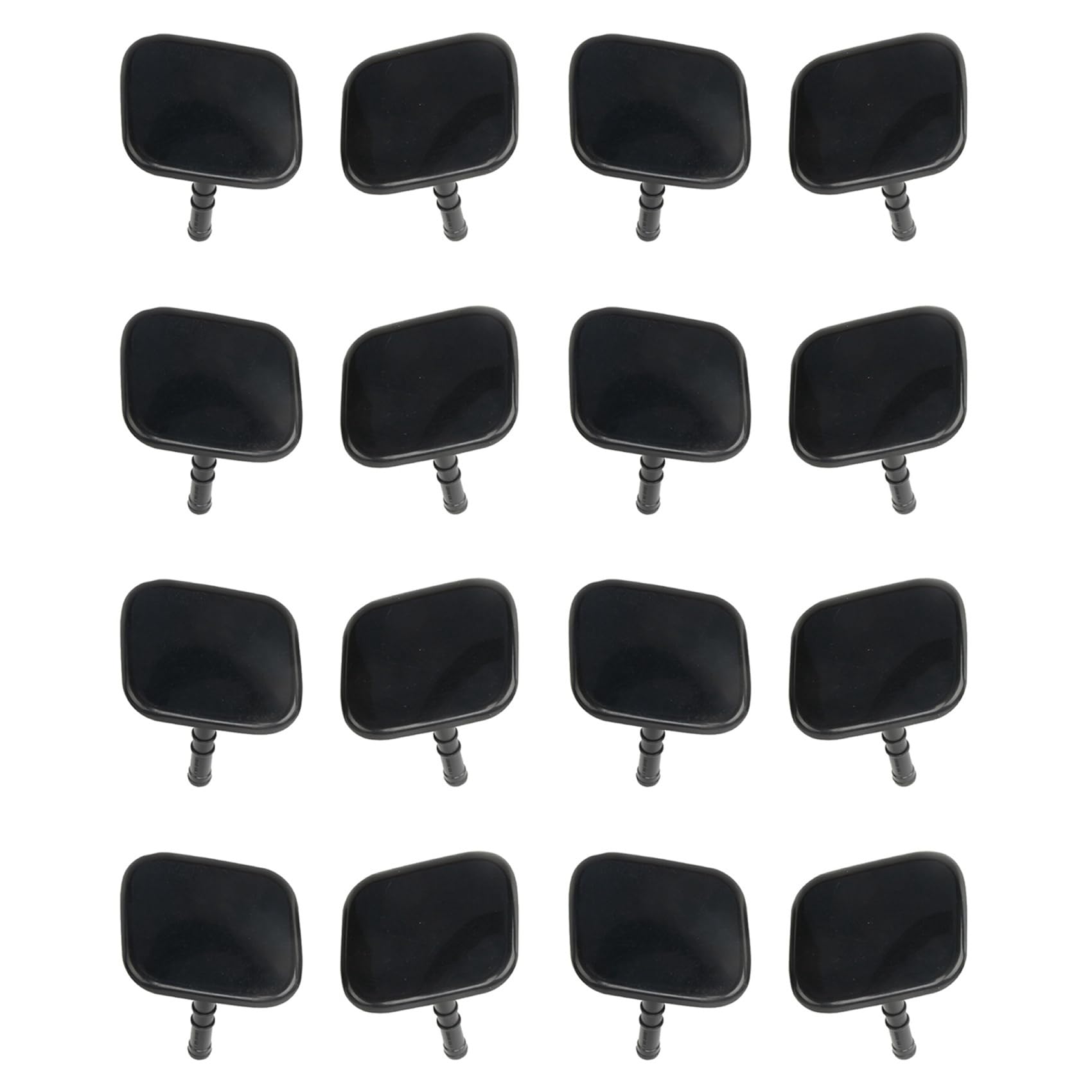 Fivetwofive 16X für Sorento 2009-2012 Frontstoßstange Scheinwerfer Scheinwerfer Lampe Waschdüse Abdeckkappe Gehäuse Unlackiert von Fivetwofive