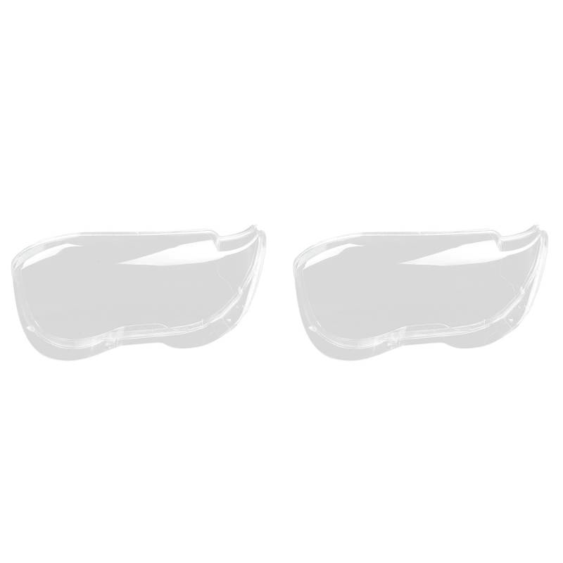 Fivetwofive 2X LH Linke Seite Auto Scheinwerfer Objektiv Abdeckung Scheinwerfer Schirm Schale Glas Abdeckung für - E67 E66 E65 7 Series 2001-2004 von Fivetwofive