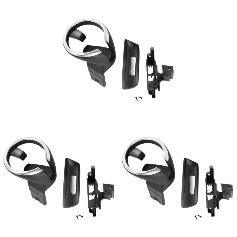 Fivetwofive 3X Auto Getränke Tasse Halter Vorne Getränke Halter Heck Sitz Auto Getränke Halter FüR- 135I 128I X1 E82 E84 E81 E87N Getränke Halter von Fivetwofive